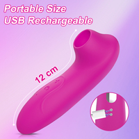 Vibromasseur Suceur pour Femme, Stimulateur Clitoridien et Mamelons, Vibromasseur Oral, Masturbateur Sexuel Féminin Érotique, Jouets Sexuels pour Adultes Femmes