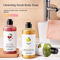 Kiwi Citroen Hydraterende Gladde Huid Verfrissende Reinigende Lichtgewicht Formule Schuim Douchegel Fruit Whitening Scrub