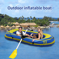 Bateau de Drifting Extérieur, Bateau à Rames, Bateau Gonflable, Bateau Gonflable en PVC, Bateau Gonflable pour Deux Personnes