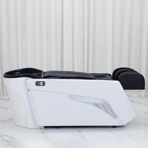 Chaise de massage automatique pour salon de coiffure, multifonctionnelle, en cuir PU, design contemporain, mobilier de salon commercial - Product Image 5