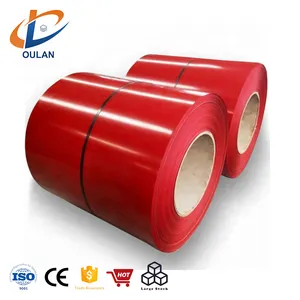 0.4mm 0.5mm Prepainted Galvanized Steel Coil 9016 Galvanized Coil Stock S355jr Color Coated Galvanized Steel Coil