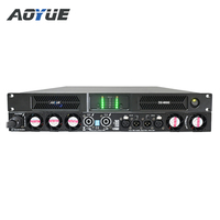 D2-6000 amplificateur de puissance numérique haute puissance classe d 6000w 2 canaux 1u pour haut-parleur subwoofer