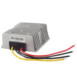 Konverter Step Up, 12V ke 24V DC 15A 360W (Input 9-20v) Boost voltase Transformer untuk GolfCART