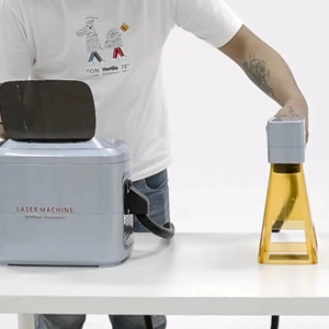 Gran <span class=keywords><strong>descuento</strong></span> 20W 30W 50W Mini máquina de marcado láser de fibra portátil | para grabado de joyerí<span class=keywords><strong>a</strong></span> de Metal, placa de identificación, codificación de moldes - Product Image 5