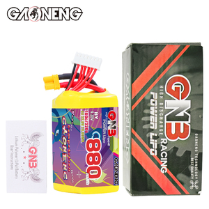 GNB GAONENG 880mAh 6S HV 22.8V 160C XT30 RC LiPo แบตเตอรี่ FPV รถแข่งไร้แปรงถ่าน RC เรือของเล่นระยะไกลเฮลิคอปเตอร์หุ่นยนต์ - Product Image 6
