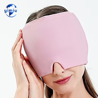 Nouveau bonnet de gel réutilisable pour compresses chaudes et froides, idéal pour le soulagement des migraines et le refroidissement d'urgence, vente en gros personnalisée
