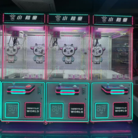 Meilleur prix Commercial Arcade Magic HUman Claw Crane Machine Prize Catcher Boutique Doll Coin Operated Vending Game Machine