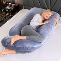 Oreiller de maternité en mousse à mémoire de forme chauffant de haute qualité pour l'allaitement et le sommeil confortables soutien du ventre de taille personnalisée pour la grossesse