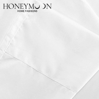 Ensemble de draps de lit Heniemo Luxury Soft Deep Pocket Microfibre 2200 fils, 4 pièces, couleur unie - Fabricant de literie depuis 32 ans