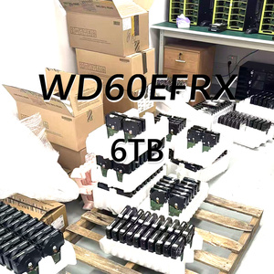 Disco Duro <span class=keywords><strong>WD60EFRX</strong></span> de 6 TB, HDD SATA de 5400 RPM y 64 MB, Accesorios para Computadoras Empresariales, Pendrive, CCTV, NAS, CMR, Servidor - Product Image 1