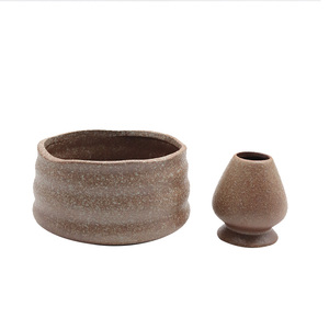 BAMBUS Outils Personnalisés <span class=keywords><strong>Kit</strong></span> <span class=keywords><strong>Matcha</strong></span> Couleur Marron Avec Porte-Fouet À Thé Chawan Chasen Stand Céramique Ensemble Pour <span class=keywords><strong>Matcha</strong></span> Japonais - Product Image 3