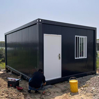 Casa Contenedor Modular Prefabricada de Acero de Tamaño Personalizado 20ft 40ft, Moderna, Impermeable, Ensamblada, Casa Pequeña para Uso en Parques y Exteriores