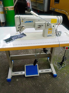 Secondhand Jukis Lz 271 Single Needle Zigzag Stitching <b>Machine</b> and Embroidering <b>Sewing</b> <b>Machine</b> for <b>Sale</b> - Product Image 5