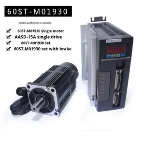 Kit de Servomotor <span class=keywords><strong>60ST</strong></span>-<span class=keywords><strong>M01930</strong></span>, Servomotor de CA Monofásico + Controlador, 1.91N.M, 600W, 115/120V, 3000 RPM, 2 Años de Garantía - Product Image 2