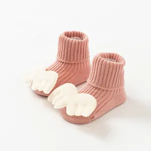 Нескользящие нескользящие носки с изображением животных для малышей 8-36 месяцев Нескользящие напольные носки для девочек и мальчиков