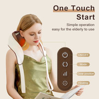 Meilleures ventes de masseur Shiatsu 3D pour le cou et les épaules avec fonction de traction cervicale thermique Meilleur vendeur