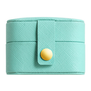 Luxury Pu Leather <strong>Jewelry</strong> <strong>Box</strong> Organize Case Leather <strong>Mini</strong> Travel <strong>Jewelry</strong> Boxes - Product Image 6