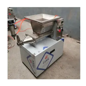 Mesin pembuat adonan roti, mesin pemotong adonan biskuit Dumpling tepung bulat mesin Sheeter