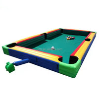 GMY Inflatables Snookball Billard Soccer Ball Human Snooker Inflatable Table Game Table Inflatable Snooker Pool Ball Game