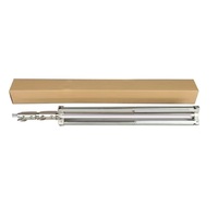 Trépied professionnel en acier inoxydable de 2 m avec coussin à ressort pour studio photo, vidéo, tournage, lampe COB, éclairage d'appoint LED et boîte à lumière
