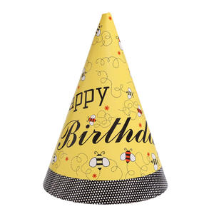 Flamingo licorne <span class=keywords><strong>camion</strong></span> imprimé coloré point arc-en-ciel <span class=keywords><strong>cirque</strong></span> mode papier chapeau pour enfant/adulte anniversaire déjeuner/dîner fournitures de fête - Product Image 4
