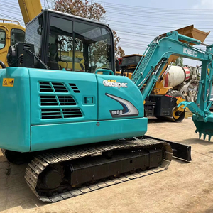 Miniexcavadora Kobelco SK60 de Alta Calidad, 6 Toneladas, Motor Original Japonés, Bomba Principal para Construcción y Agricultura en la Ciudad de Shanghái - Product Image 1