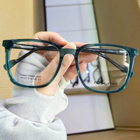 Stock bon marché Monture de lunettes transparente couleurs mélangées Montures de lunettes optiques en acétate