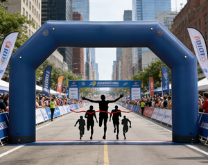 Arco Inflable Profesional de Gran Capacidad de la Fábrica Da Niu, con Marco Reforzado, Impermeable y Resistente al Sol, para Eventos al Aire Libre - Product Image 1