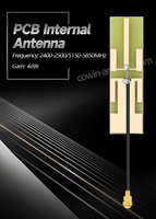 Taille personnalisée sans fil Pcb Wifi BT Antenne interne intégrée 2.4GHz 5GHz 2.4G 5.8G Antennes double bande
