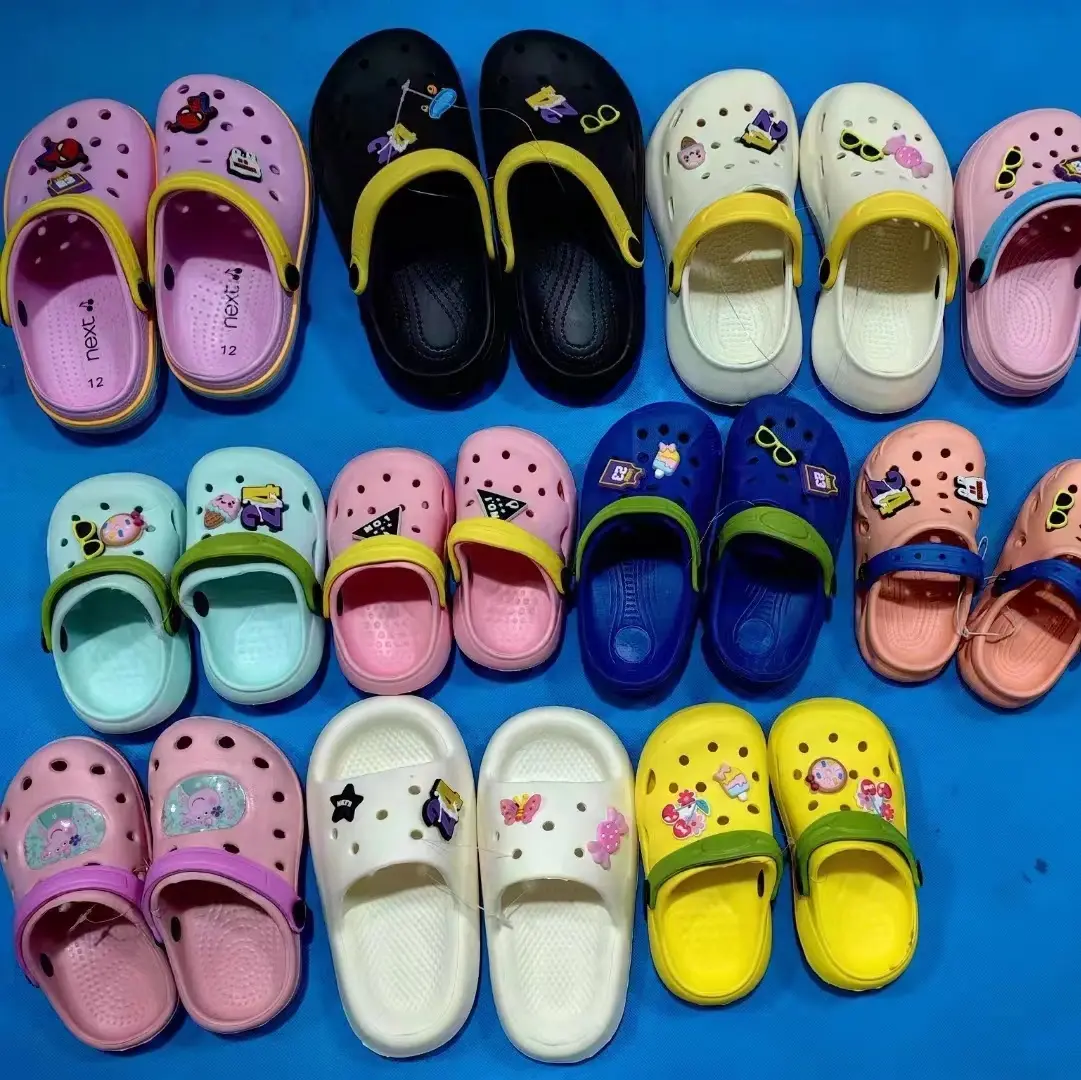 Großhandel Hersteller Sommer Anti-Rutsch-Strand Clog Schuhe Kinder Jungen Mädchen Süße Cartoon Slipper Sandalen