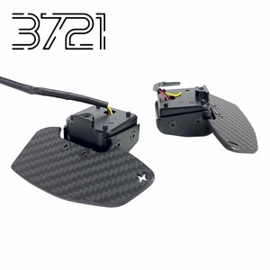 Volante de fibra de carbono con levas de cambio magnéticas para Audi A3 A4 A5 S3 S5 RS3 RS4 RS5 B9 PA - Product Image 5