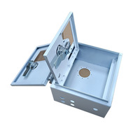Boîtier de contrôle en tôle galvanisée Boîtier métallique pour armoire à instruments de réseau électronique Boîtier électrique