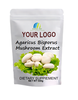 Extrait de champignon Superfood White Button Extrait d'agaricus bisporus Polysaccharides 30% de haute qualité Extrait d'agaricus bisporus