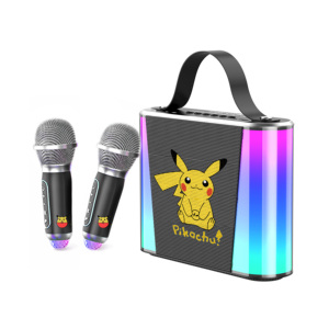 Custom Pattern <b>Mini</b> Speaker with Wireless Dual <b>Mics</b>, Designed for Classroom Activities, Workshops - Product Image 2