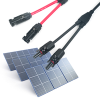Produsen grosir 2-in-1 y-type Solar Harness kabel untuk koneksi Panel surya