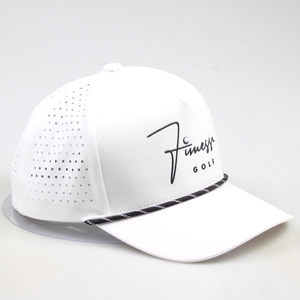 Mũ bóng chày thể thao 5 tấm vải polyester chống thấm nước, có lỗ thoáng khí, gắn miếng dán cao su, có giá đỡ gậy golf - Product Image 2