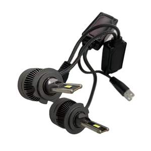 Phare LED C2 en tube de cuivre 3570 6000K, lampe automobile H1, lumière bleue, puce CSP, faisceau bas, haute puissance 68W 4000 Lumens, ajustement universel - Product Image 4