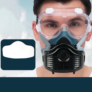 Pemasok Cina masker debu dapat digunakan kembali 8016 masker setengah wajah dengan filter katun - Product Image 5