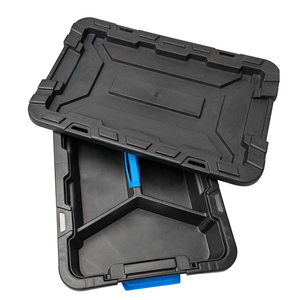 تخصيص 80l الثقيلة صندوق تخزين من البلاستيك الحاويات مع مقبض - Product Image 3