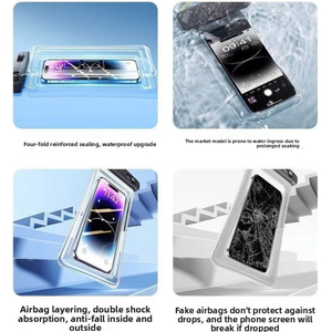Borsa protettiva per telefono in PVC Super impermeabile IPX-<span class=keywords><strong>8</strong></span> con schermo tattile Anti-sabbia - Product Image 5