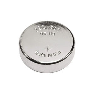 Pila de plata oxidada 392/384, durabilidad, voltaje constante, ideal para relojes, dispositivos médicos y juguetes pequeños. - Product Image 1