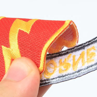 Fournisseur de patchs brodés personnalisés avec logo, thermocollants, pour vêtements