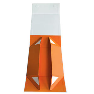 Boîte pliable en matériaux recyclés avec fermeture magnétique, finition brillante mate, revêtement UV, gaufrage, pour chaussures femme, cadeau - Product Image 2