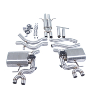 Système d'échappement sport avec silencieux et valves électroniques, compatible avec Land Rover Range Rover 5.0L V8 L405 SUS304 (2013-2019)