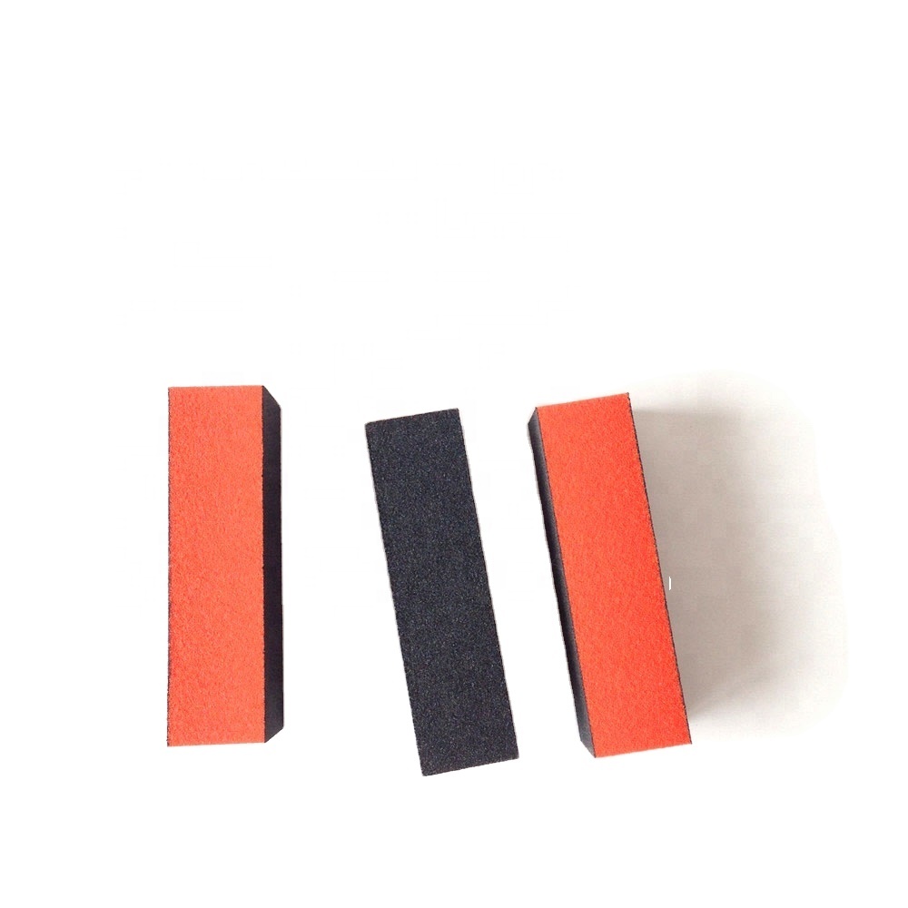 Грит полировка шлифования пористый полировщик ногтей блок 3-х сторон одноразовые буфера для ногтей