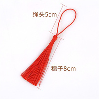 Pompons ronds dorés de 8 cm pour artisanat DIY, marque-pages, invitations, en polyester, vente en gros, pas chers
