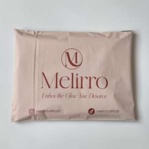 Sobres de polietileno biodegradables con logo personalizado de 14.5 x 19, color melocotón, autoadhesivos, resistentes a desgarros, para envío de ropa. - Product Image 5
