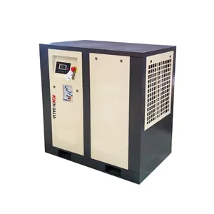 11KW 15HP Oil-Free Rotary Air Compressor High Quality Silent for Home Use and Mixing Plant 15HP Compressor