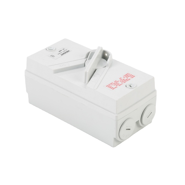 Australia UKF Surface Switch Waterproof AC Isolator Switch 2 Poles 3P 4P 16A 20 Amp Isolating Switch Series