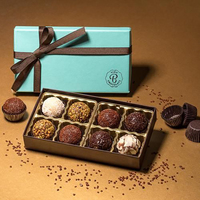 Boîte d'emballage de présentation de comptoir de vente au détail prête à l'emploi pour barres énergétiques protéinées, chocolat, petites bouteilles avec revêtement UV en relief